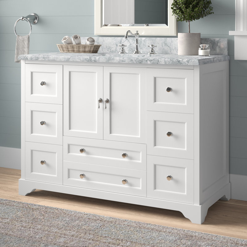Birch Lane™ Tilford 48" Single Bathroom Vanity Set & Reviews Wayfair